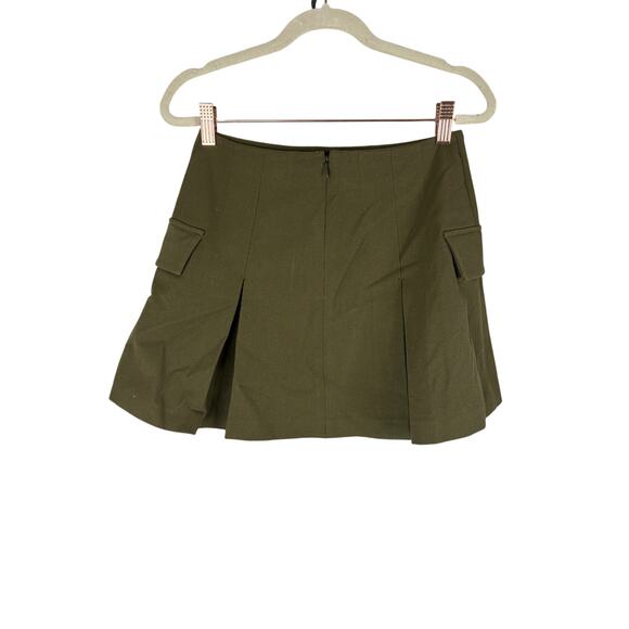 Staud Division Mini Skirt Pleated Academia Utility Streetwear Cargo Y2K Sz 0 - Picture 5 of 9